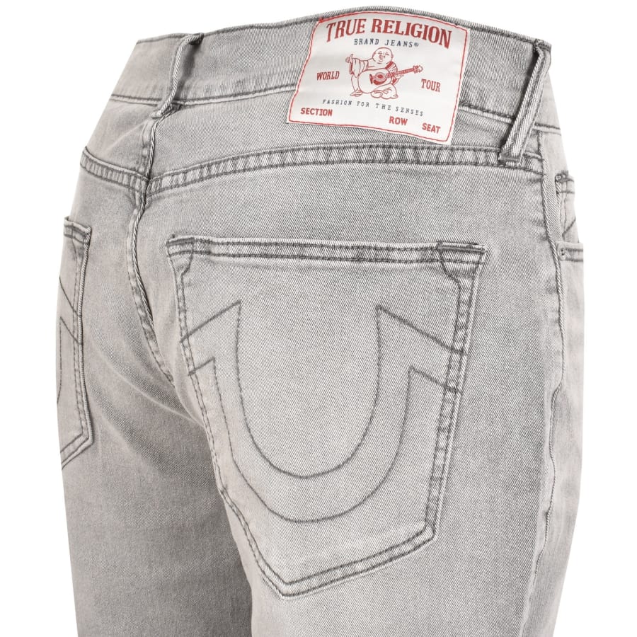 Image number 4 for True Religion Geno SN Slim Jeans Grey