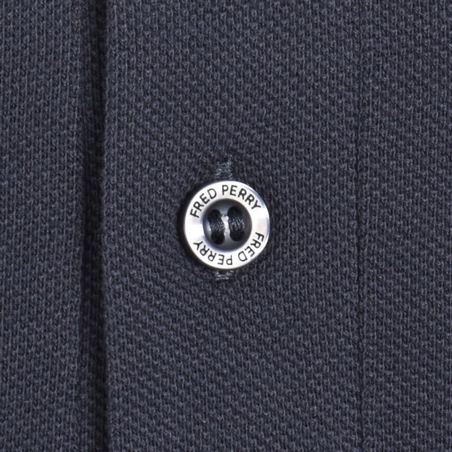 Image number 4 for Fred Perry Twin Tipped Polo T Shirt Navy