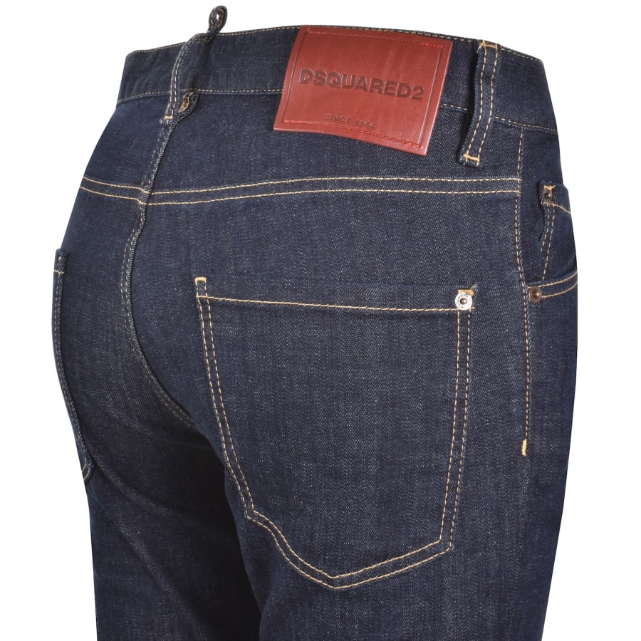 Image number 4 for DSQUARED2 Cool Guy Slim Fit Jeans Navy