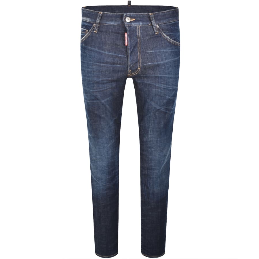 Image number 2 for DSQUARED2 Cool Guy Slim Fit Jeans Dark Blue