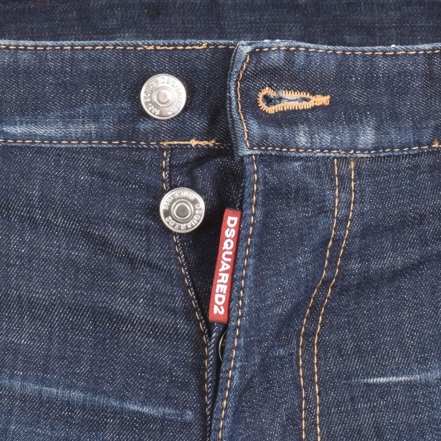 Image number 5 for DSQUARED2 Cool Guy Slim Fit Jeans Dark Blue