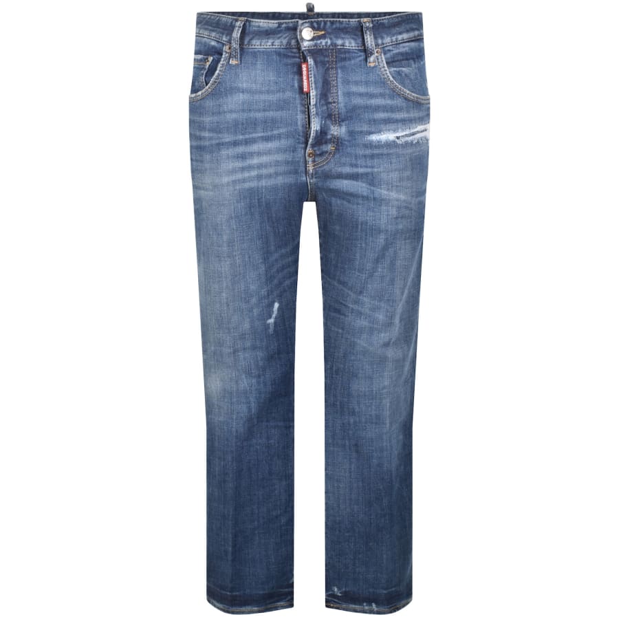 Image number 2 for DSQUARED2 642 Jeans Mid Wash Blue