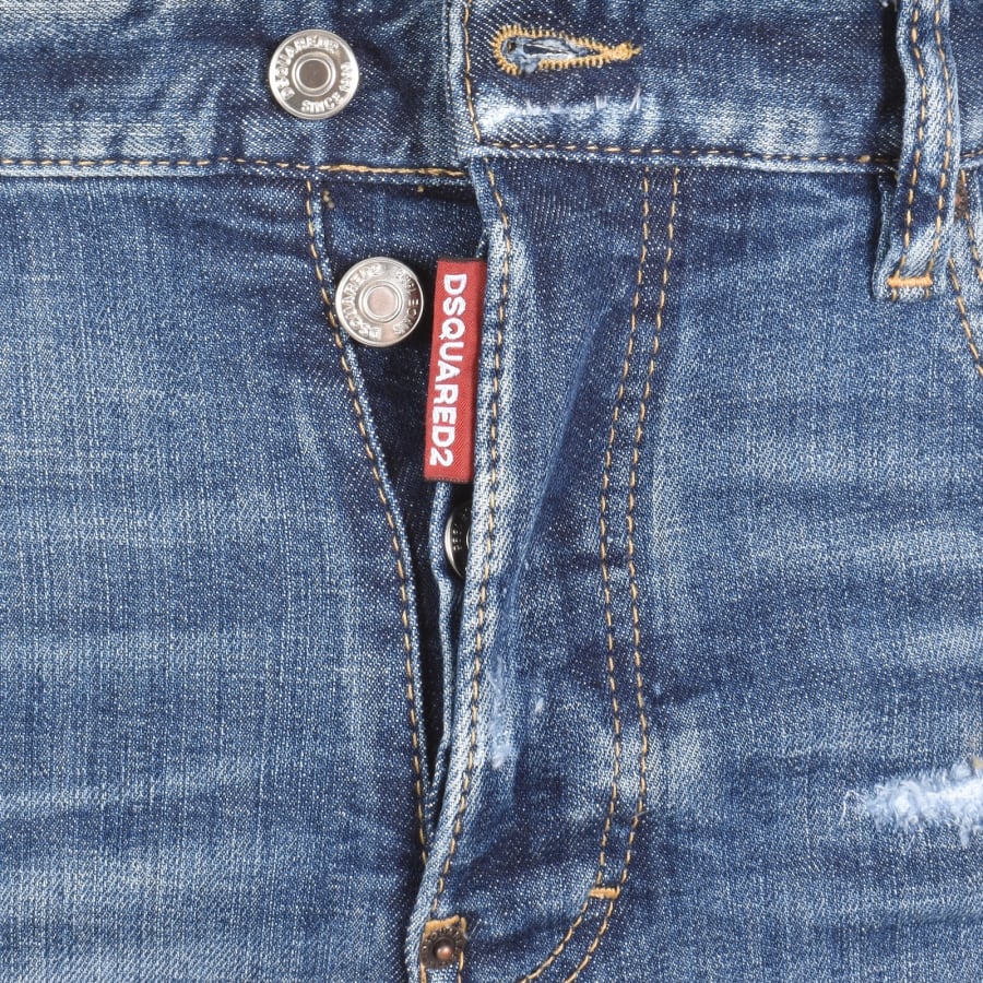 Image number 5 for DSQUARED2 642 Jeans Mid Wash Blue