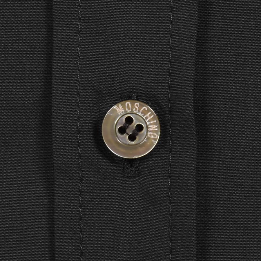 Image number 4 for Moschino Long Sleeve Shirt Black