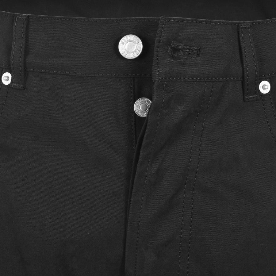 Image number 5 for Moschino Logo Chino Trousers Black
