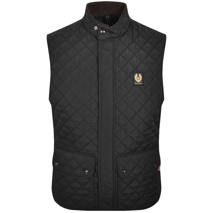 Image number 1 for Belstaff Icon Gilet Black
