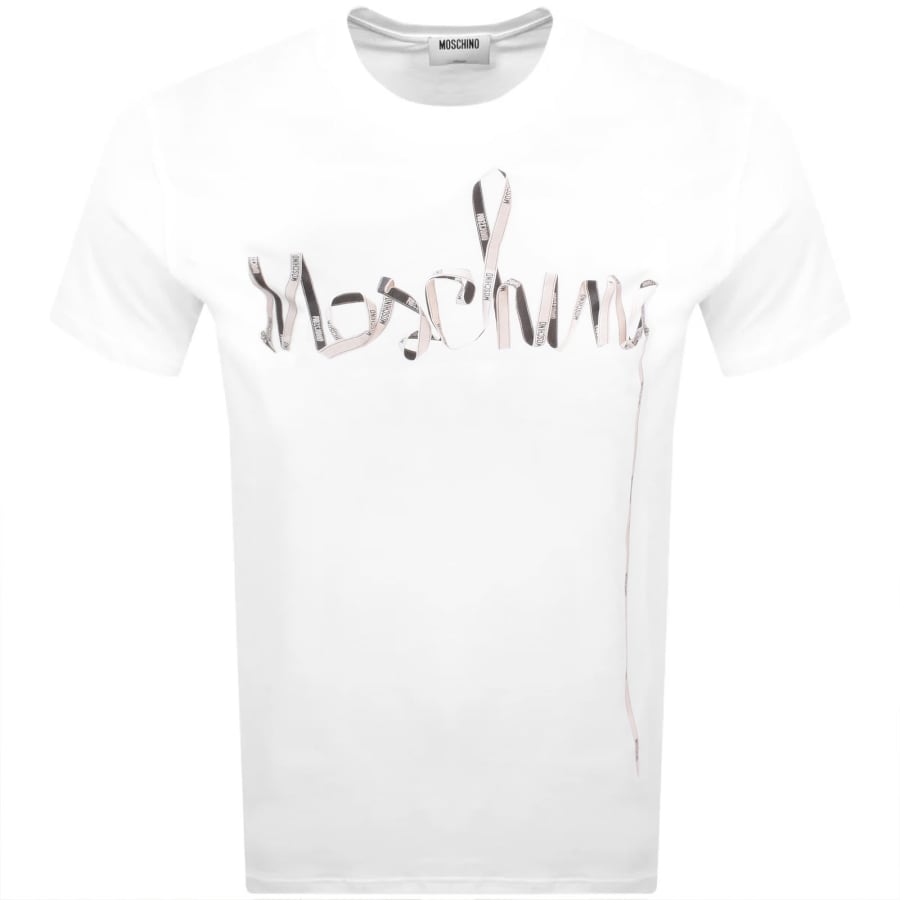Image number 1 for Moschino Logo T Shirt White
