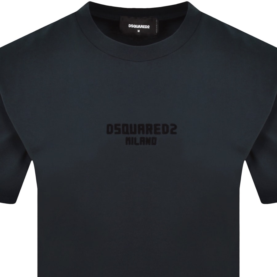 Image number 2 for DSQUARED2 Loose Fit T Shirt Navy