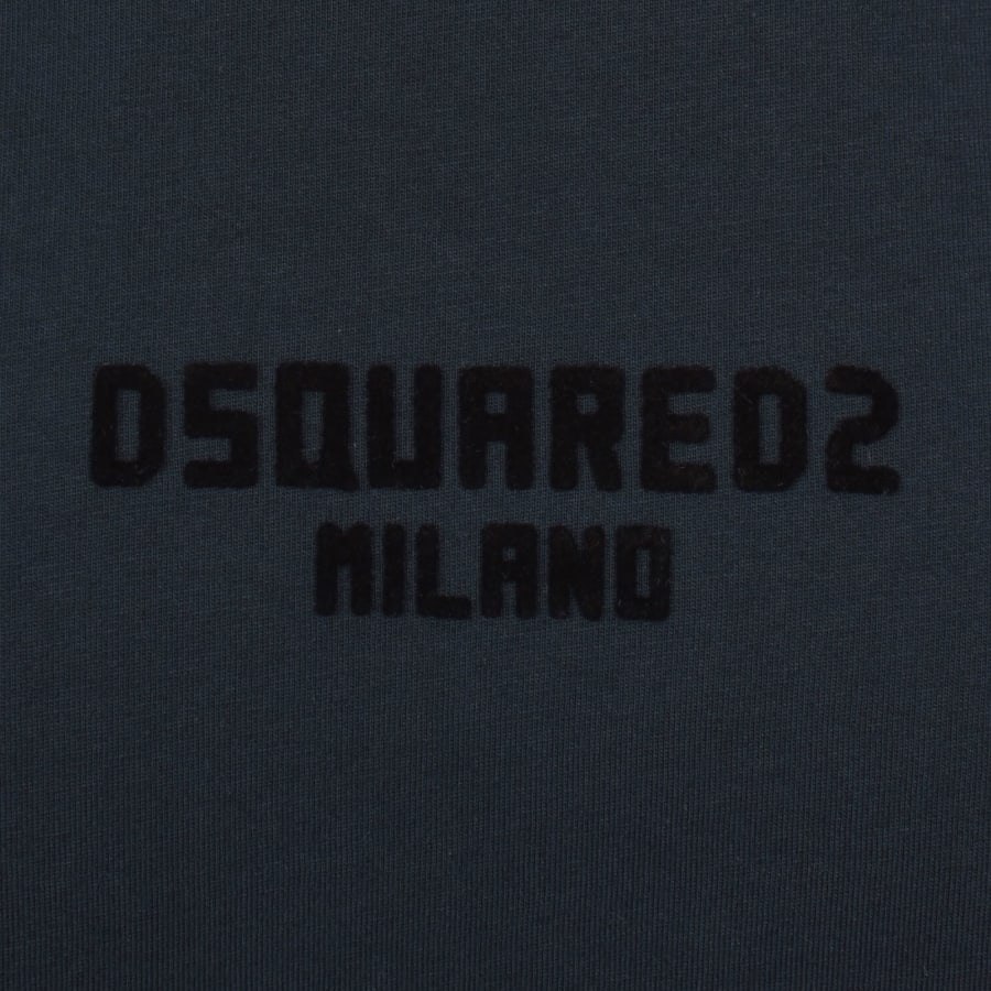 Image number 3 for DSQUARED2 Loose Fit T Shirt Navy