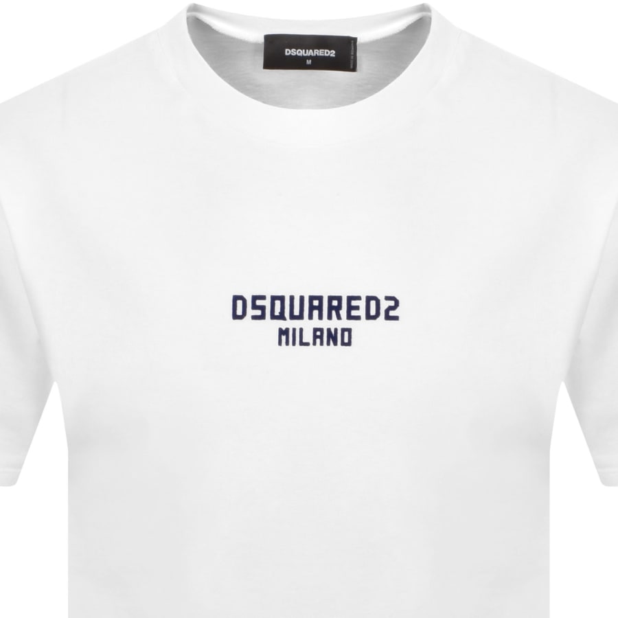 Image number 2 for DSQUARED2 Loose Fit T Shirt White