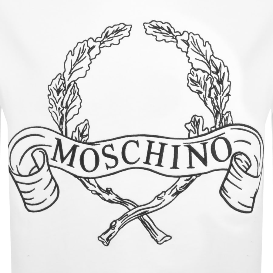 Image number 3 for Moschino Logo Sweatshirt White