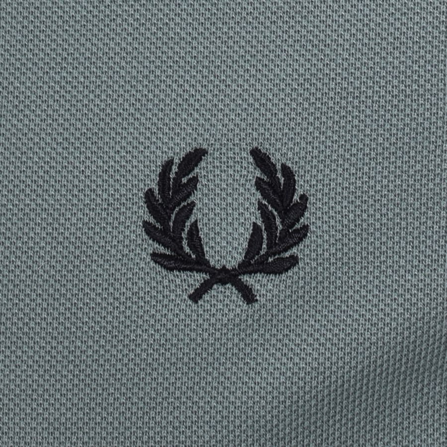 Image number 3 for Fred Perry Twin Tipped Polo T Shirt Blue