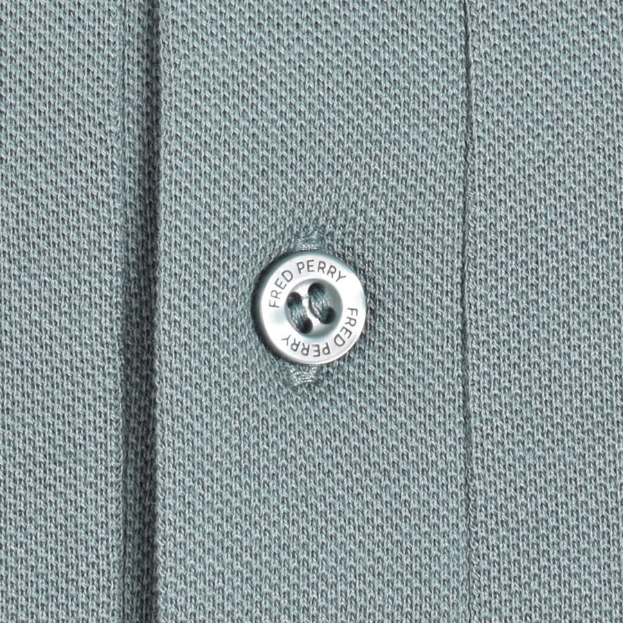 Image number 4 for Fred Perry Twin Tipped Polo T Shirt Blue