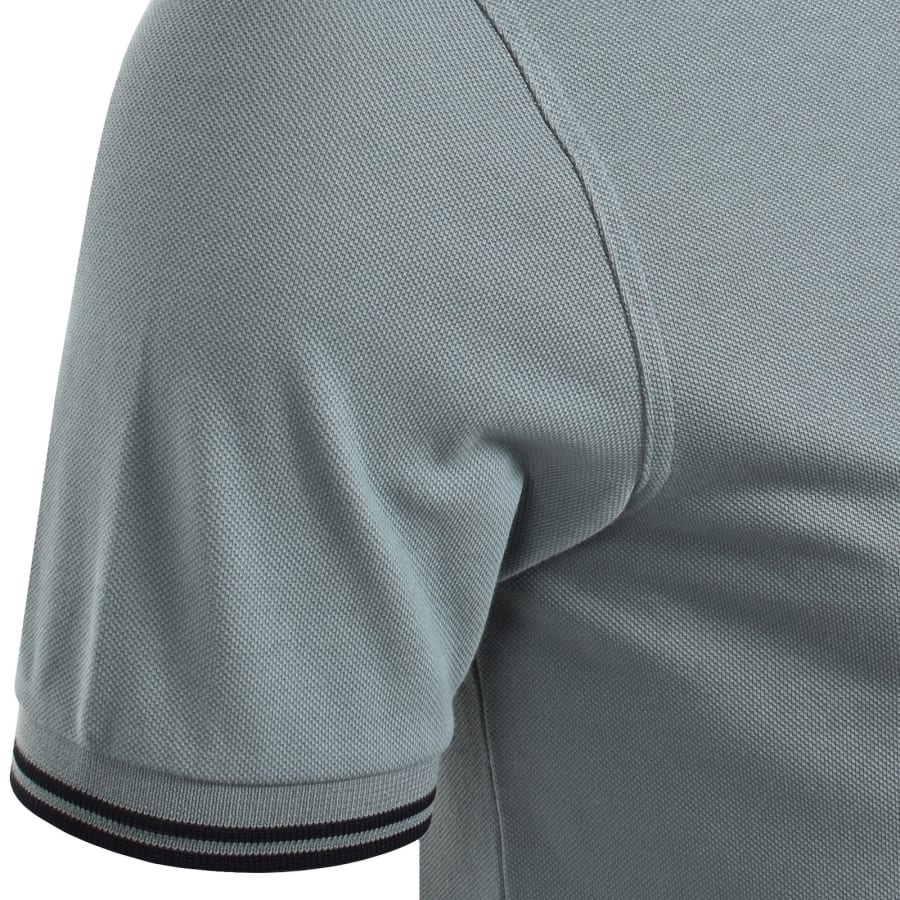 Image number 5 for Fred Perry Twin Tipped Polo T Shirt Blue
