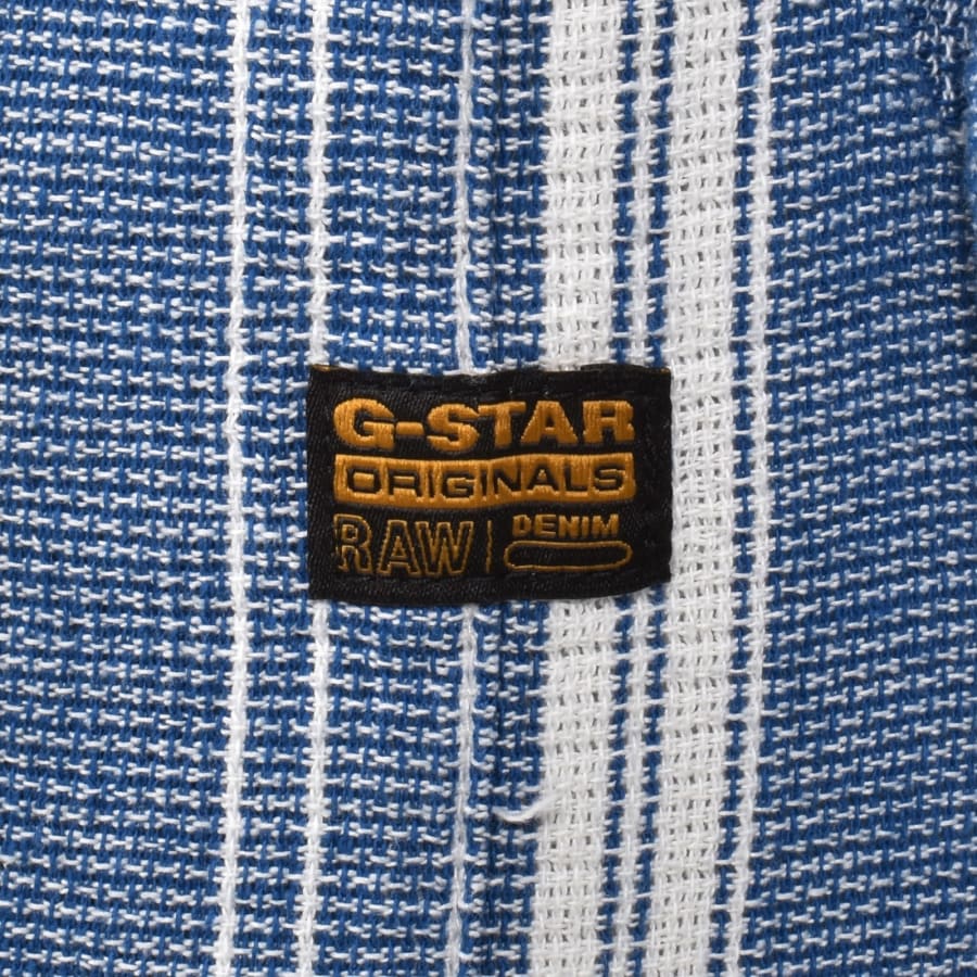 Image number 3 for G-Star Regular Short Sleeved Shirt Blue