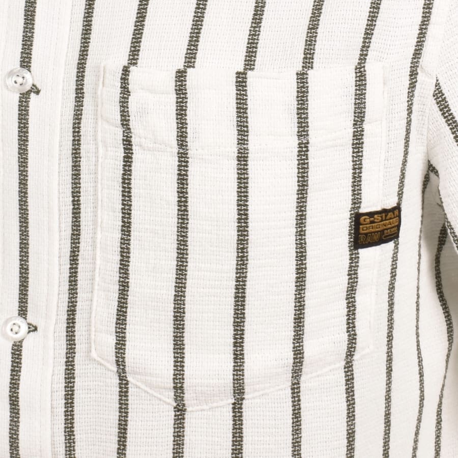 Image number 2 for G-Star Regular Short Sleeved Shirt White