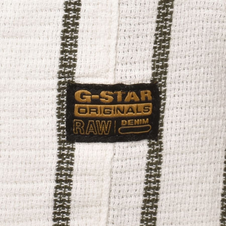Image number 3 for G-Star Regular Short Sleeved Shirt White