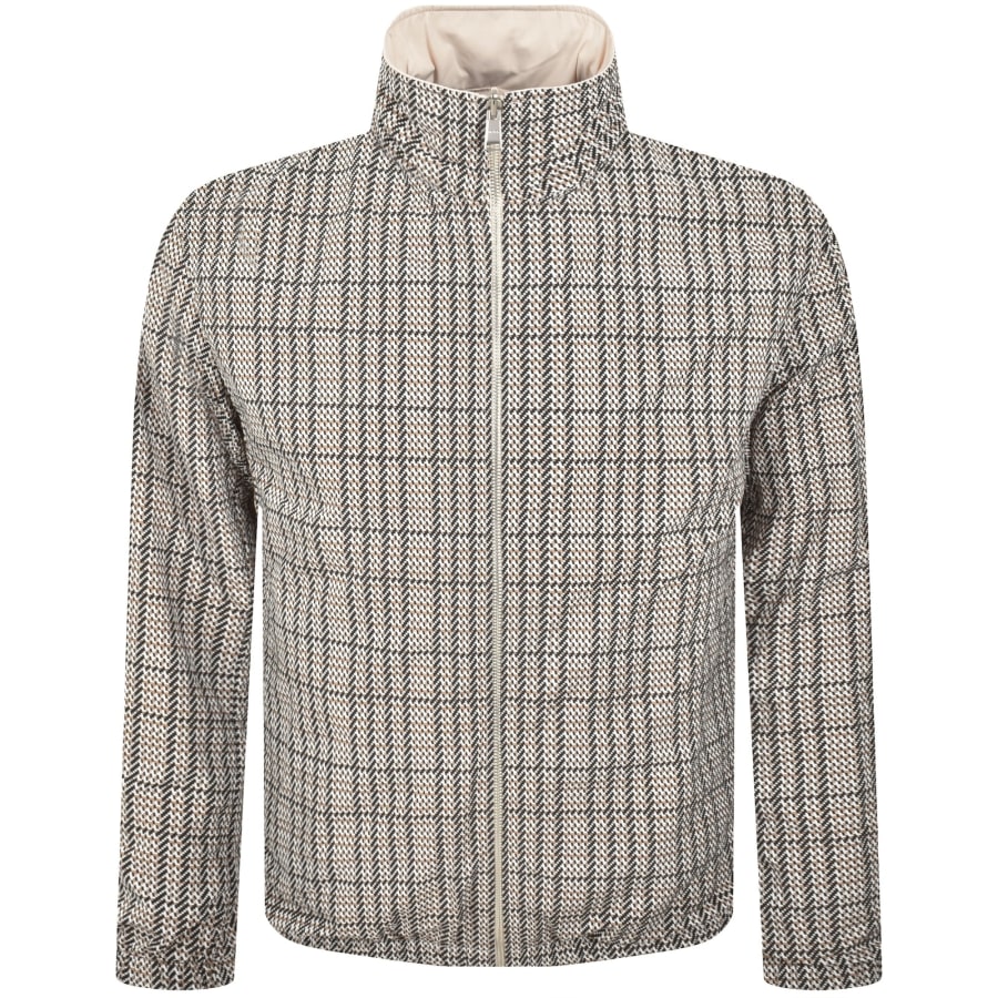 Image number 5 for BOSS C Ceander Reversible Jacket Cream