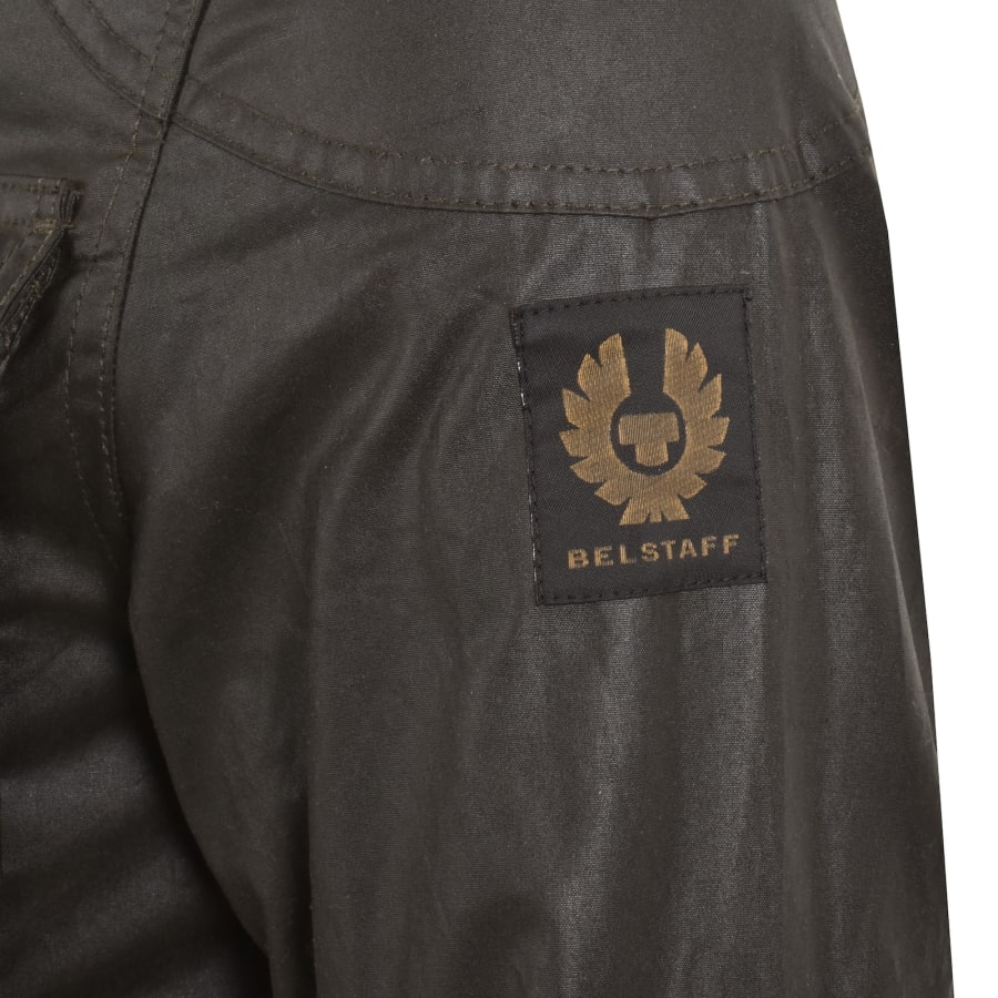 Image number 3 for Belstaff Racemaster Waxed Jacket Green