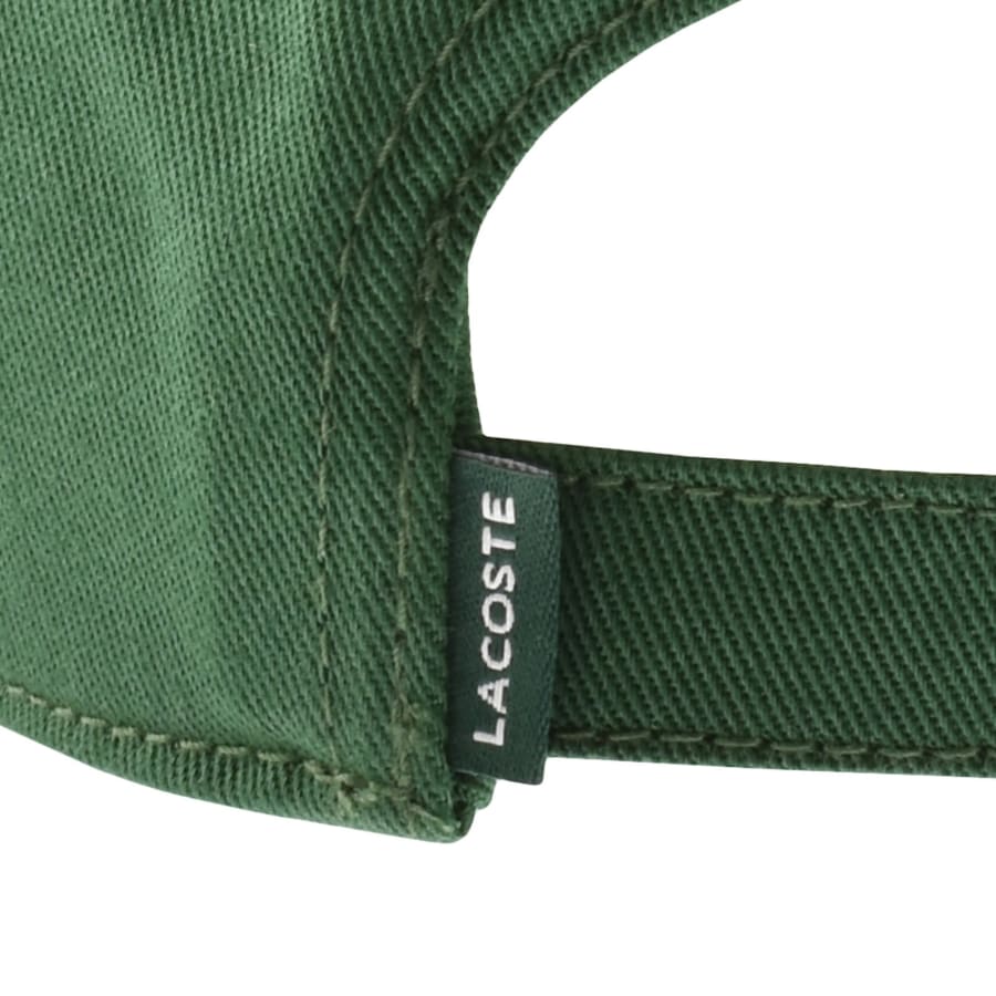 Image number 3 for Lacoste Baseball Cap Green