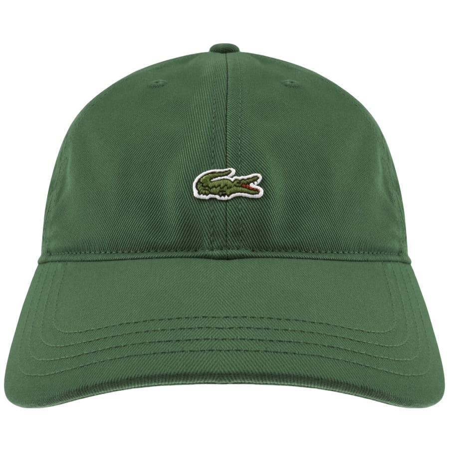 Image number 1 for Lacoste Baseball Cap Green