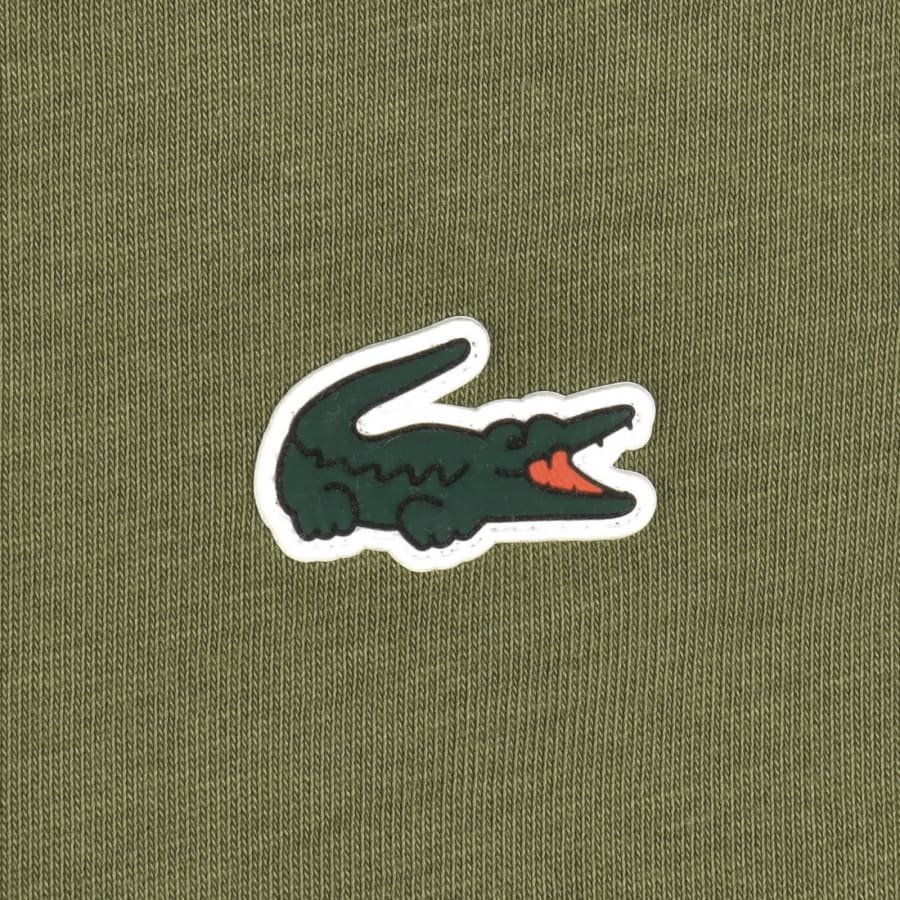 Image number 3 for Lacoste Sport Back Print T Shirt Green