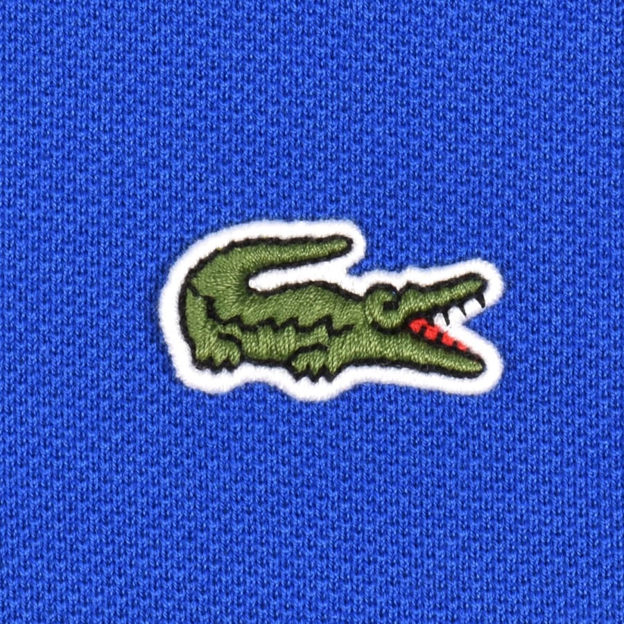 Image number 3 for Lacoste Short Sleeved Polo T Shirt Blue