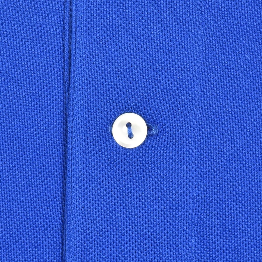 Image number 4 for Lacoste Short Sleeved Polo T Shirt Blue