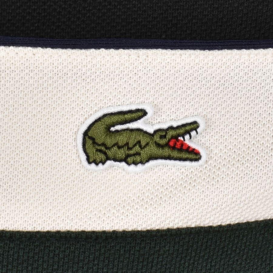Image number 3 for Lacoste Colour Block Polo T Shirt Black