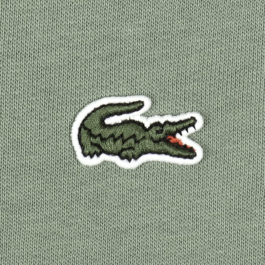 Image number 3 for Lacoste Logo Sweatshirt Green