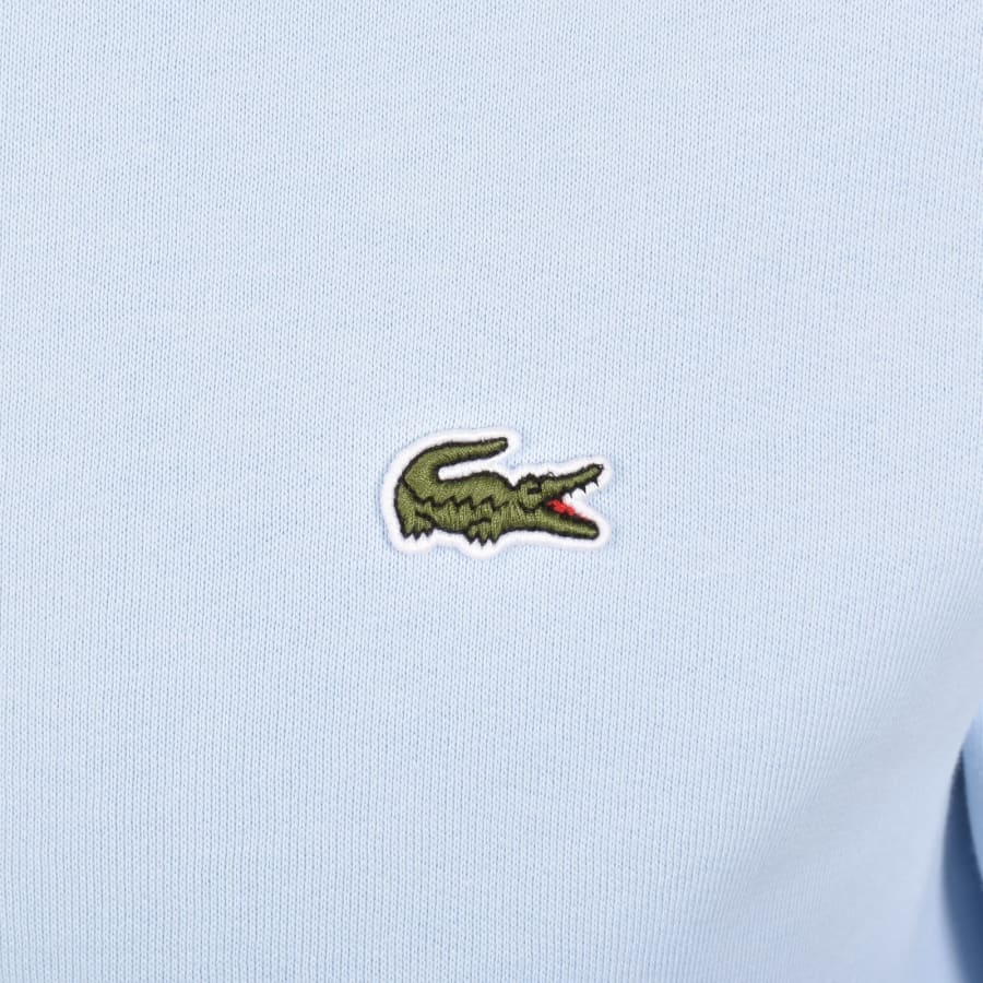 Image number 3 for Lacoste Crew Neck Sweatshirt Sky Blue
