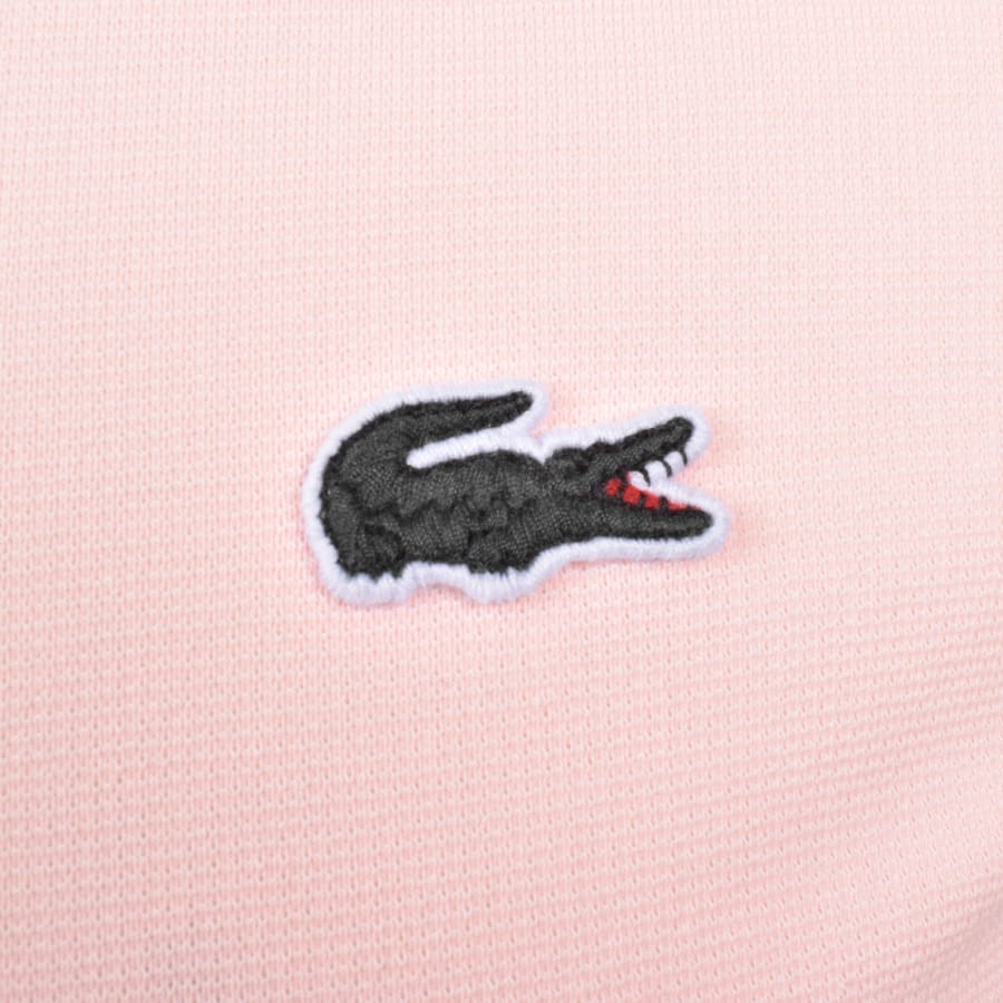 Image number 3 for Lacoste Core Essentials Polo Light Pink