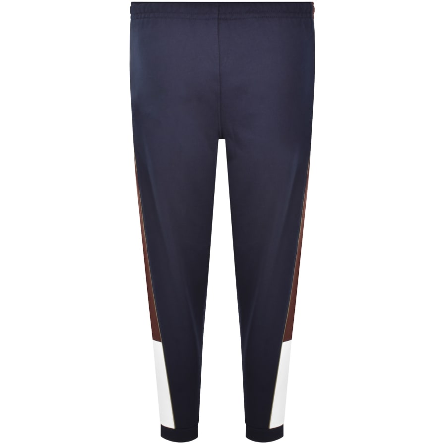 Image number 3 for Lacoste Colour Block Joggers Navy