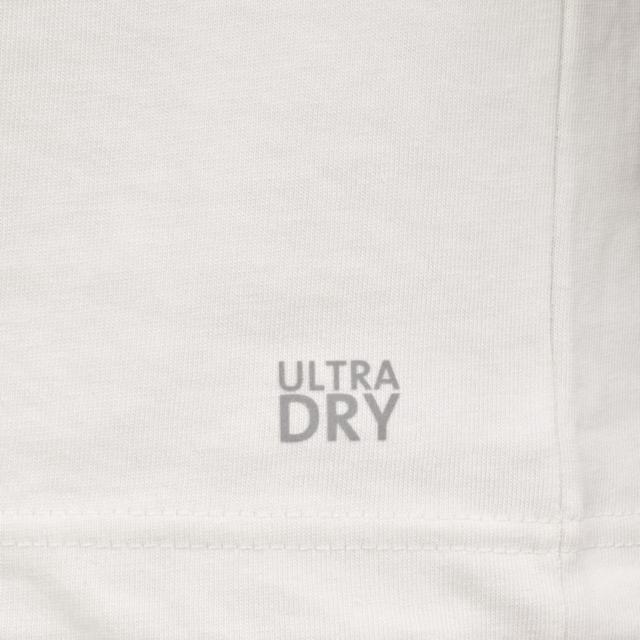 Image number 4 for Lacoste Back Blur Logo T Shirt White