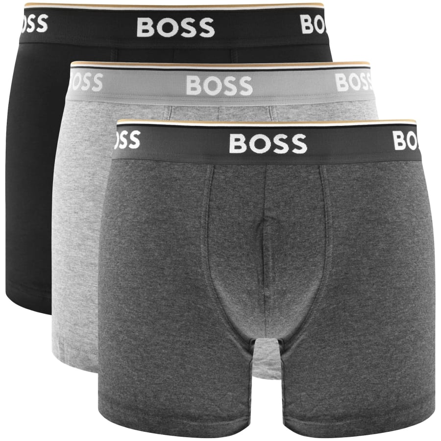 Image number 1 for BOSS Underwear 3 Pack Boxer Briefs