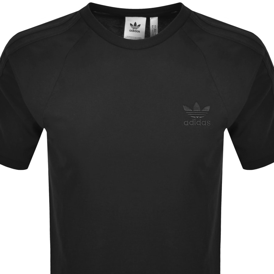 Image number 2 for adidas Originals 3 Stripes T Shirt Black