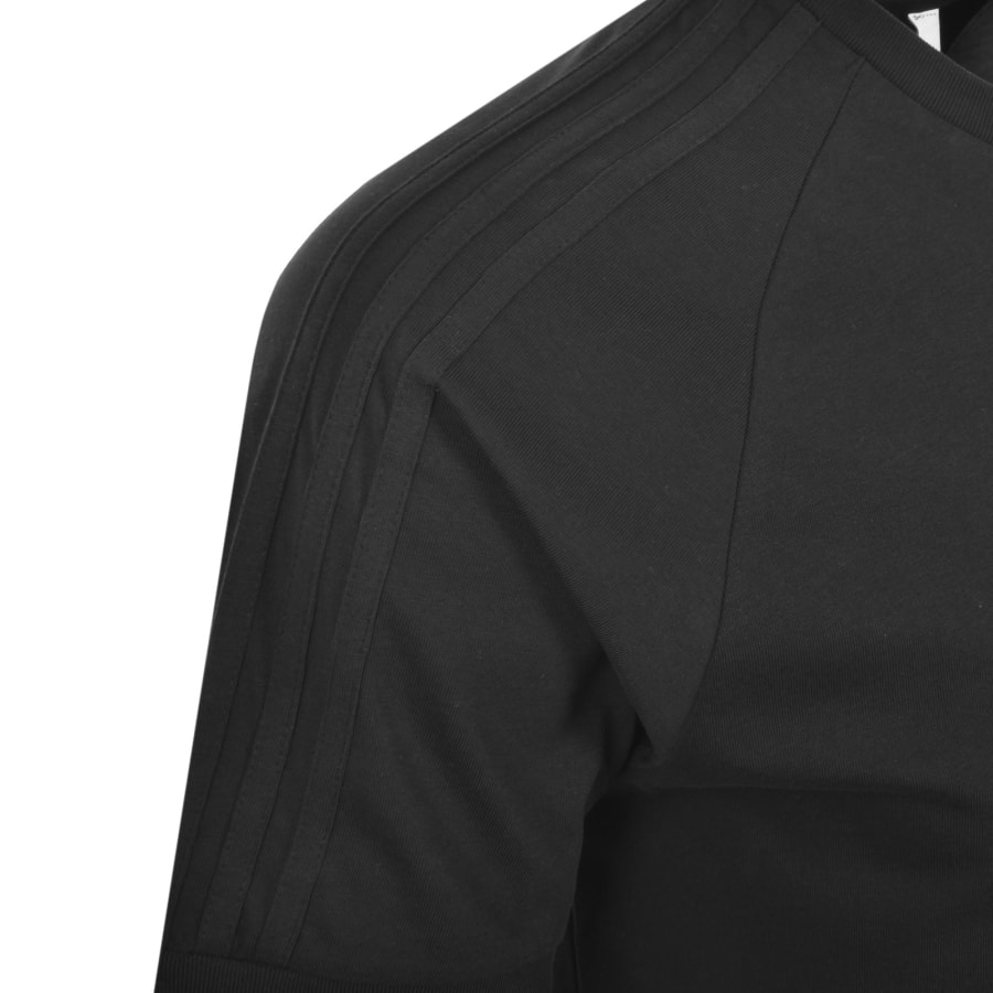 Image number 4 for adidas Originals 3 Stripes T Shirt Black