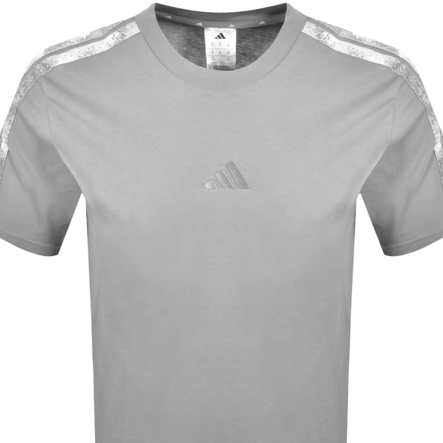 Image number 2 for adidas Sportswear Logo T Shirt Grey