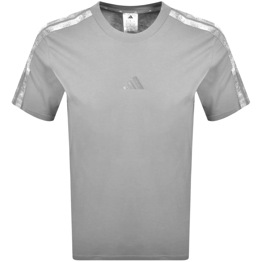 Image number 1 for adidas Sportswear Logo T Shirt Grey