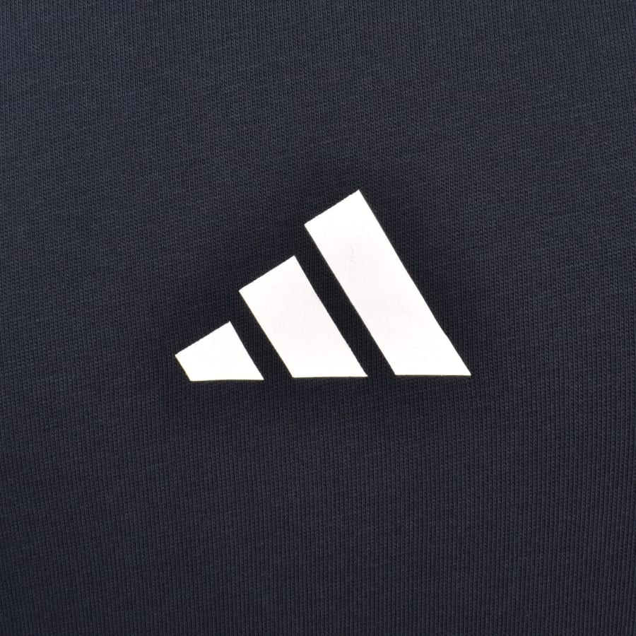 Image number 3 for adidas Sportswear 3 Stripes T Shirt Navy