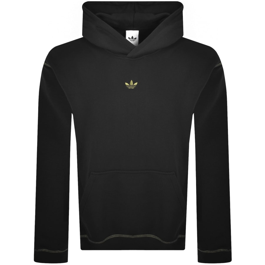 Image number 2 for adidas Originals Graphic Logo Hoodie Black