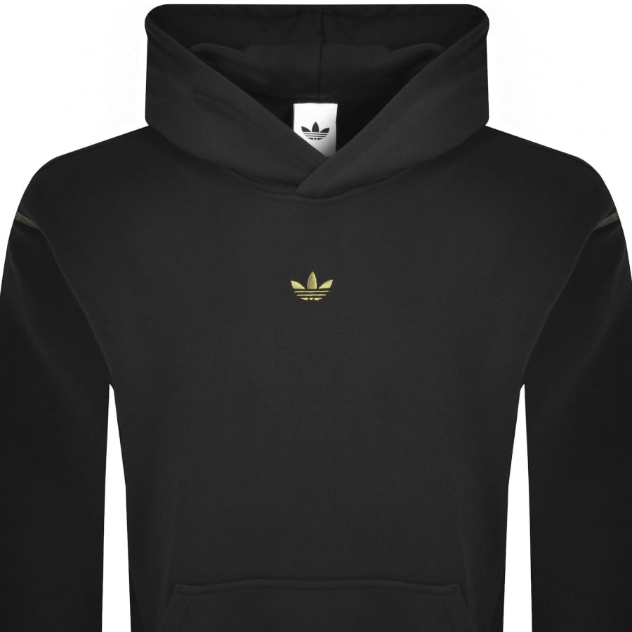 Image number 3 for adidas Originals Graphic Logo Hoodie Black