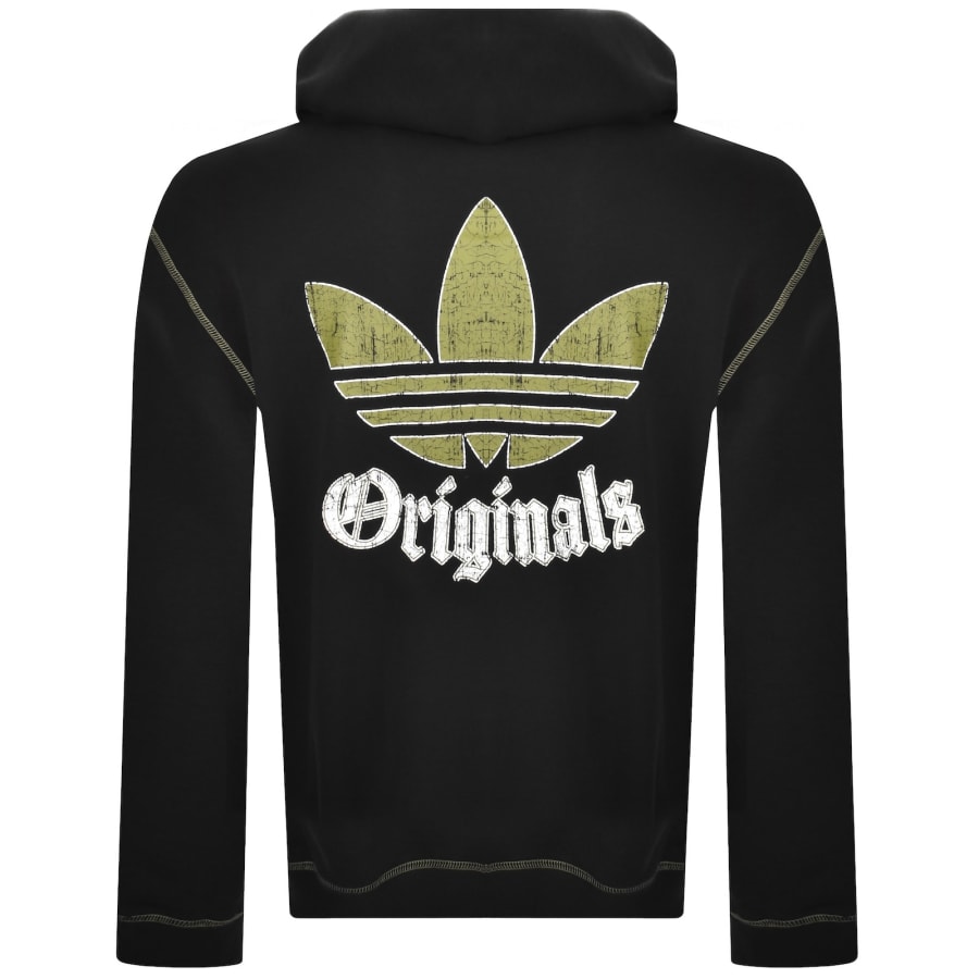 Image number 5 for adidas Originals Graphic Logo Hoodie Black