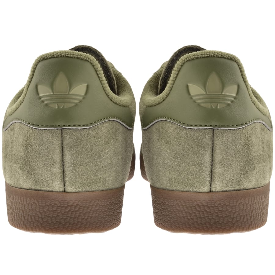 Image number 2 for adidas Originals Gazelle Trainers Orbit Green