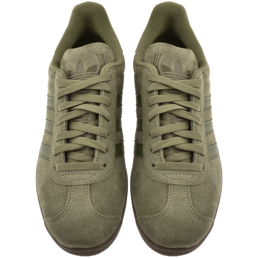 Image number 3 for adidas Originals Gazelle Trainers Orbit Green