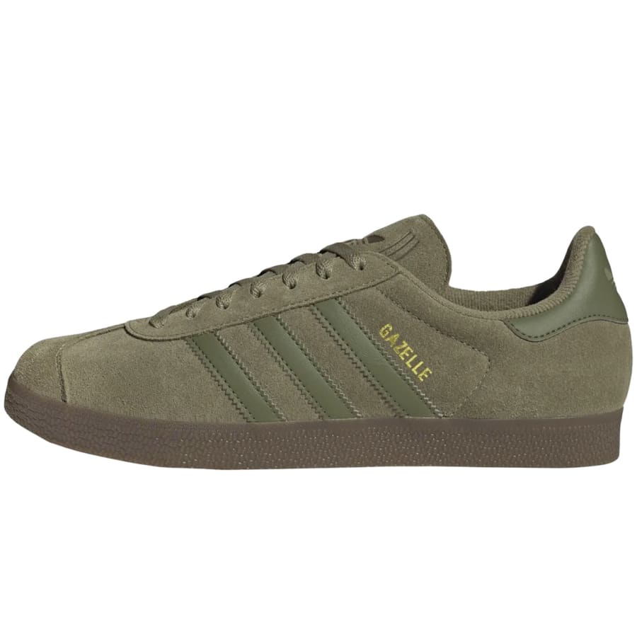 Image number 1 for adidas Originals Gazelle Trainers Orbit Green