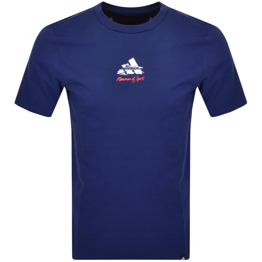 Image number 2 for adidas Sportswear Gallery T Shirt Blue