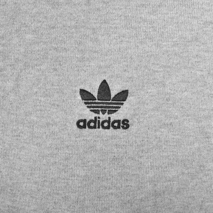 Image number 3 for adidas Originals Rugby Long Sleeve Polo Grey