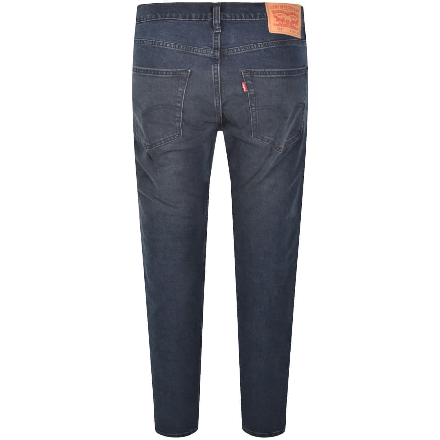 Image number 3 for Levis 512 Slim Tapered Jeans Blue