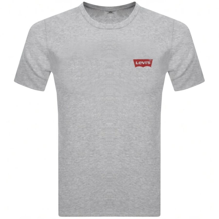 Image number 3 for Levis Original Two Pack Crew Neck T Shirt White